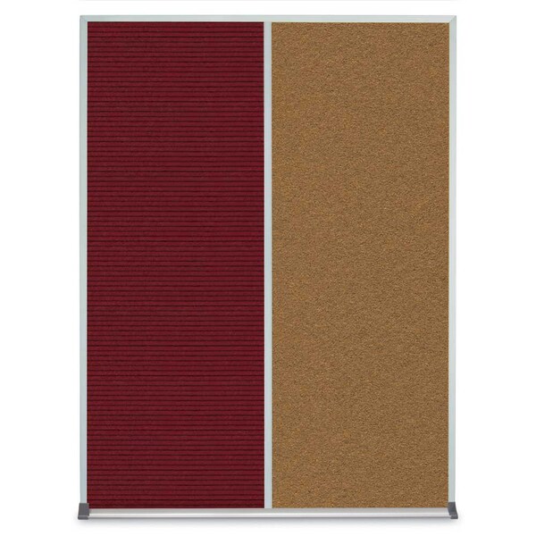 Single Door Radius Plus Corkboard, 36"X
